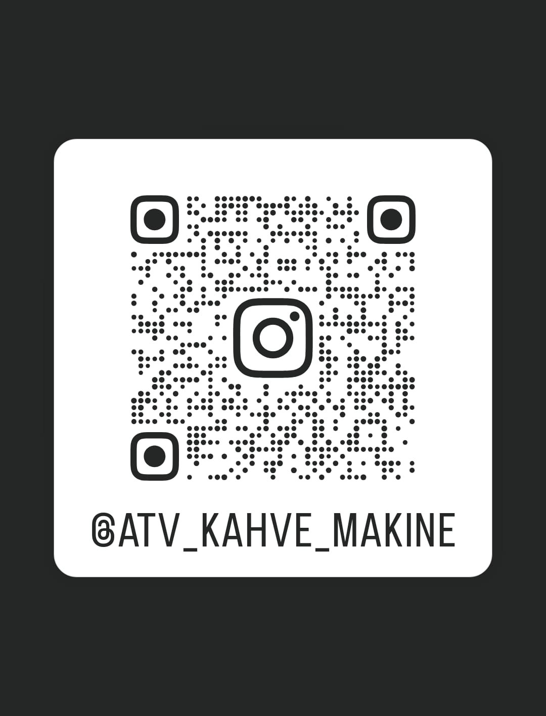 Instagram QR Kod